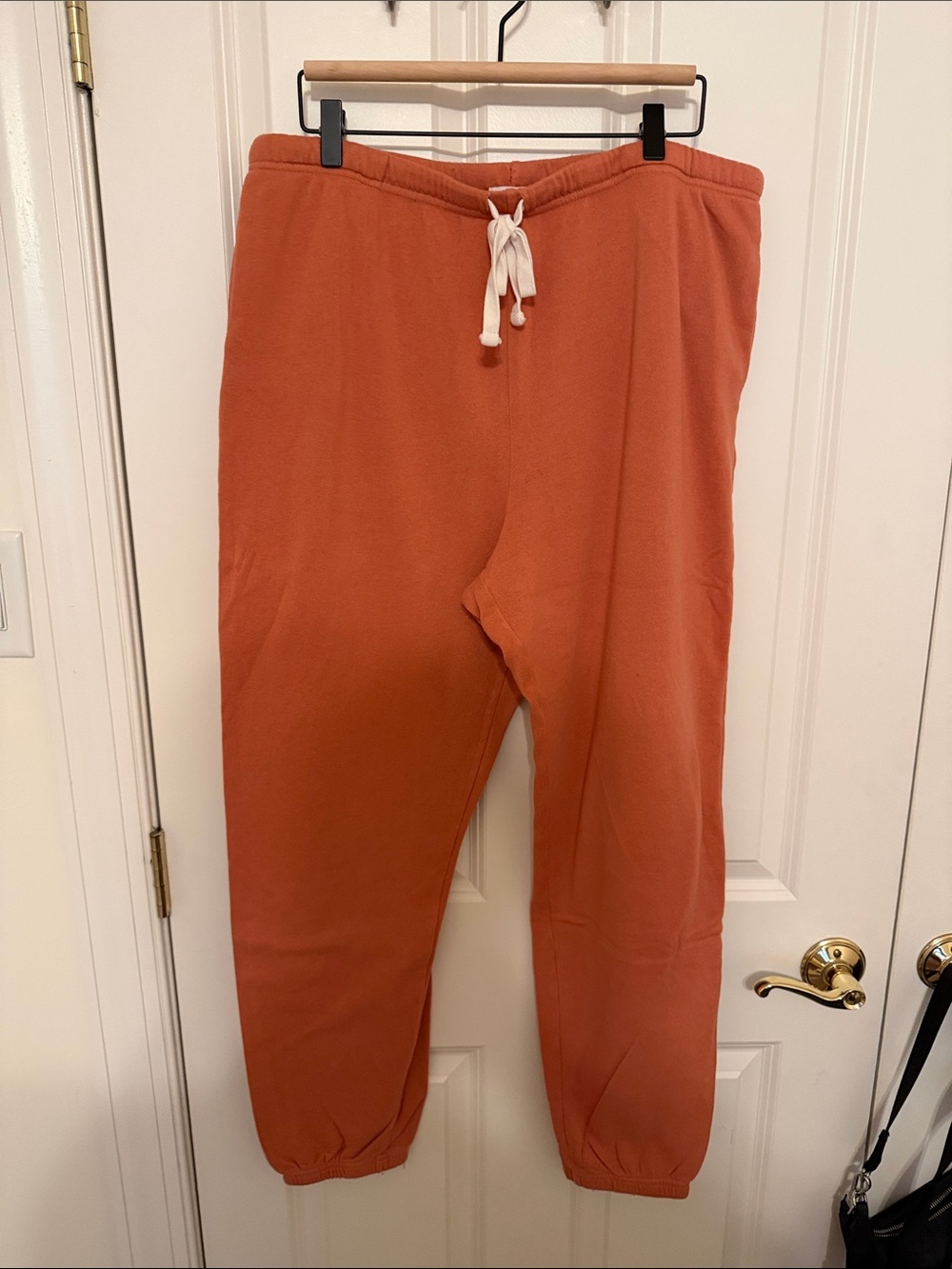 Women’s Rust Orange Drawstring Sweatpants